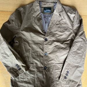 Men's Tan Military Field Jacket